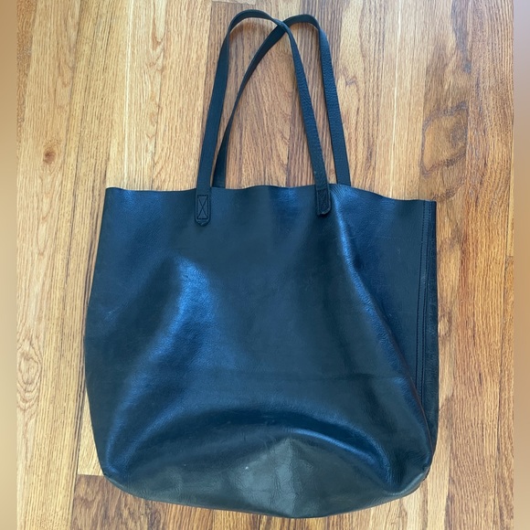Black Madewell Leather Tote - Picture 2 of 2